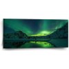 Sablio Obraz Zelená žiara - 110x50 cm Sablio Obraz Zelená žiara - 110x50 cm