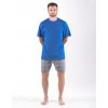 Gina 79168 pánské pyžamo krátké modré