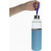 Termo fľaša na nápoje s neoprénovým obalom - termo ochranou 550 ml - modrá Termo fľaša na nápoje s neoprénovým obalom - termo ochranou 550 ml - modrá