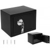 Trezor s mechanickým zámkom 230 x 170 x 170 mm čierna Malatec 8800 Trezor s mechanickým zámkom 230 x 170 x 170 mm čierna Malatec 8800