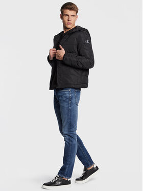 Calvin Klein Jeans vatovaná bunda J30J322496 Čierna