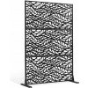 SucceBuy Paraván 120x183CM súkromie Vonku Všestranný Čierny SucceBuy Paraván 120x183CM súkromie Vonku Všestranný Čierny