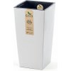 PROSPERPLAST Kvetináč URBI SQUARE ECO WOOD biely 24cm PROSPERPLAST Kvetináč URBI SQUARE ECO WOOD biely 24cm