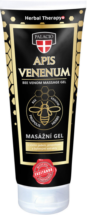 Palacio Včelí jed masážny gél v tube 200 ml