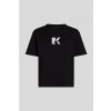KARL LAGERFELD JEANS KLJ REG K LOGO TEE BLACK KARL LAGERFELD JEANS KLJ REG K LOGO TEE BLACK