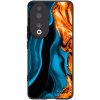 Picasee silikónový čierny obal pre Honor 90 5G - Gold blue Picasee silikónový čierny obal pre Honor 90 5G - Gold blue