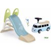 Set šmykľavka a vodnou hrou a odrážadlo minibus so zvukom Toboggan GM Slide Life Smoby dĺžka šmyku 150 cm Set šmykľavka a vodnou hrou a odrážadlo minibus so zvukom Toboggan GM Slide Life Smoby dĺžka šmyku 150 cm