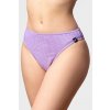 VFstyle Plavky brazilky Elizabeth rebrované fialové Veľkosť: M VFstyle Plavky brazilky Elizabeth rebrované fialové Veľkosť: M