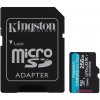 KINGSTON micro SDXC 256GB Canvas Go! Plus A2 U3 V30 170MB/s + SD adaptér KINGSTON micro SDXC 256GB Canvas Go! Plus A2 U3 V30 170MB/s + SD adaptér