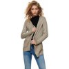 Only cardigany Lesly Open Knitted Cardigan - Beije Béžová
