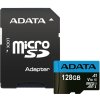 Adata/micro SDXC/128GB/100MBps/UHS-I U1 / Class 10/+ Adaptér (AUSDX128GUICL10A1-RA1) Adata/micro SDXC/128GB/100MBps/UHS-I U1 / Class 10/+ Adaptér (AUSDX128GUICL10A1-RA1)