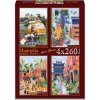 MAGNOLIA Puzzle Torres del Paine, Maroko, Ghana a Čína 4x260 dielikov MAGNOLIA Puzzle Torres del Paine, Maroko, Ghana a Čína 4x260 dielikov
