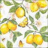 Ostatní Bílé papírové ubrousky s citróny Fresh Lemons - 33*33 cm (20ks) - Ostatní Ostatní Bílé papírové ubrousky s citróny Fresh Lemons - 33*33 cm (20ks) - Ostatní