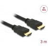 Delock Kábel High Speed HDMI with Ethernet – HDMI A samec > HDMI A samec 4K 3m Delock Kábel High Speed HDMI with Ethernet – HDMI A samec > HDMI A samec 4K 3m