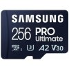 SAMSUNG PRO Ultimate MicroSDXC 256GB + SD Adaptér / CL10 UHS-I U3 / A2 / V30 (MB-MY256SA/WW) SAMSUNG PRO Ultimate MicroSDXC 256GB + SD Adaptér / CL10 UHS-I U3 / A2 / V30 (MB-MY256SA/WW)