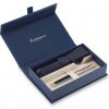 Waterman 1507/2920840 Hémisphére Reflections of Paris SE DLX Black GT guľôčkové pero darčeková súprava s koženým puzdrom Waterman 1507/2920840 Hémisphére Reflections of Paris SE DLX Black GT guľôčkové pero darčeková súprava s koženým puzdrom