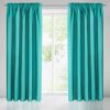 Tyrkysový zatemňovací záves na páske PARISA 135x270 cm Tyrkysový zatemňovací záves na páske PARISA 135x270 cm