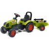 FALK Šliapací traktor 2040AB Claas Arion 410 s vlečkou