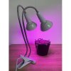BASIC LED GROW lampa na všetky rastliny (E27) 12W, dvojramenná BASIC LED GROW lampa na všetky rastliny (E27) 12W, dvojramenná