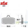 Sbs Brzdové platničky 885RSI Husqvarna KTM 85SX TC Sbs Brzdové platničky 885RSI Husqvarna KTM 85SX TC