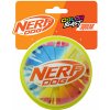 Nerf Dog pískacia loptička s farebným úchopom 10 cm