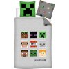 Javoli Posteľná bielizeň 140 x 200 cm / 60 x 63 cm polyester - Minecraft - sivé Javoli Posteľná bielizeň 140 x 200 cm / 60 x 63 cm polyester - Minecraft - sivé