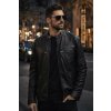 Max Original Leather Pánska kožená bunda 4042 black (M 44-46) - Čierna - M Max Original Leather Pánska kožená bunda 4042 black (M 44-46) - Čierna - M