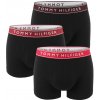TOMMY HILFIGER - boxerky 3PACK eco friendly everyday essentials black / deep burgundy waist-XL (101-111 cm) TOMMY HILFIGER - boxerky 3PACK eco friendly everyday essentials black / deep burgundy waist-XL (101-111 cm)