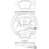 Sada brzdových platničiek kotúčovej brzdy A.B.S. 37416 Sada brzdových platničiek kotúčovej brzdy A.B.S. 37416