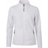 James & Nicholson | JN 781, Dámska mikrofleecová bunda, biela, M James & Nicholson | JN 781, Dámska mikrofleecová bunda, biela, M