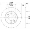 Hella 8DD 355 108-391 Brzdový kotúč Hella 8DD 355 108-391 Brzdový kotúč
