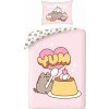 Halantex bavlna obliečky Pusheen motív Sweet Shop 100% bavlna 70x90 140x200