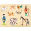 small foot Drevené puzzle Život na farme small foot Drevené puzzle Život na farme