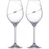 Diamante poháre na biele víno Silhouette City s kryštálmi Swarovski 2 x 360 ml Diamante poháre na biele víno Silhouette City s kryštálmi Swarovski 2 x 360 ml