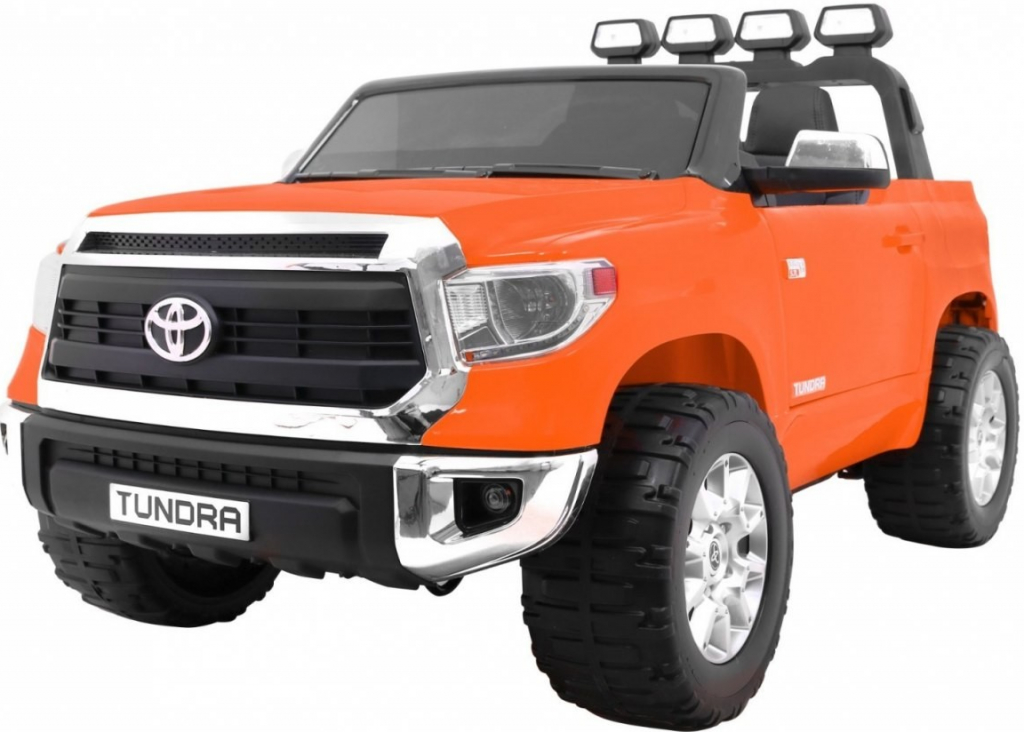 Mamido Elektrické autíčko Toyota Tundra XXL oranžová