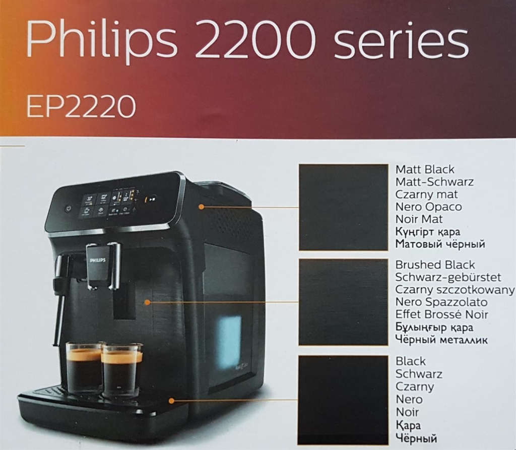 Philips Series 2200 LatteGo EP 2220/10