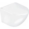 Kerra Delos White WC so sedadlom, bez ráfika, NOVDW Kerra Delos White WC so sedadlom, bez ráfika, NOVDW