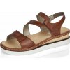 Dámske sandále RIEKER 679C7-24 hnedá S5 41 Dámske sandále RIEKER 679C7-24 hnedá S5 41