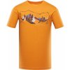 Alpine Pro Bolen pánske tričko oranžové