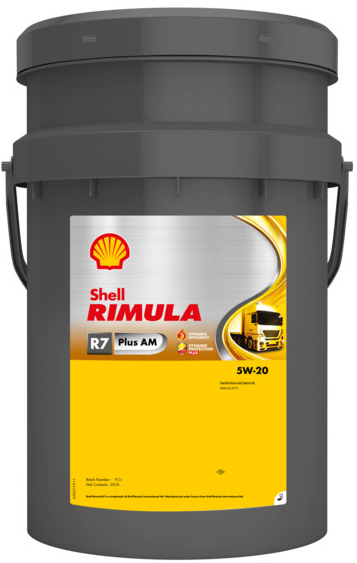 Shell Rimula R7 Plus AM 5W-20 20 l