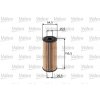 VALEO Olejový filter 586502 VALEO Olejový filter 586502