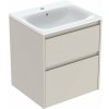 Geberit Selnova Square umývadlo so skrinkou 55 cm 504.137.DB.1 Geberit Selnova Square umývadlo so skrinkou 55 cm 504.137.DB.1