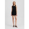ŠATY KARL LAGERFELD JEANS KLJ RIBBED TANK DRESS BLACK ŠATY KARL LAGERFELD JEANS KLJ RIBBED TANK DRESS BLACK