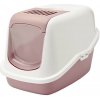 Savic Nestor krytá toaleta pre mačky 56 x 39 x 38,5 cm ružová Savic Nestor krytá toaleta pre mačky 56 x 39 x 38,5 cm ružová