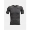 Under Armour HG Armour Comp SS Pánske kompresné tričko - šedé Under Armour HG Armour Comp SS Pánske kompresné tričko - šedé