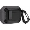 AppleKing superodolný obal s karabínou pre AirPods Pro 2 (2022) - čiernosivý - možnosť vrátiť tovar ZADARMO do 30tich dní AppleKing superodolný obal s karabínou pre AirPods Pro 2 (2022) - čiernosivý - možnosť vrátiť tovar ZADARMO do 30tich dní