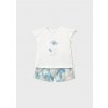 Set - tričko s potlačou a kraťasy Mayoral - 2501237014-ihneď Set - tričko s potlačou a kraťasy Mayoral - 2501237014-ihneď