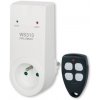 Diaľkovo spínaná zásuvka WS313 so štvorkanálovým vysielačom Diaľkovo spínaná zásuvka WS313 so štvorkanálovým vysielačom