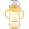 Canpol babies hrnček so silikónovým pítkom FirstCup 250 ml, žltý Canpol babies hrnček so silikónovým pítkom FirstCup 250 ml, žltý