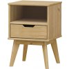 IDEA nábytok Nočný stolík 1 zásuvka BONITO vosk IDEA nábytok Nočný stolík 1 zásuvka BONITO vosk